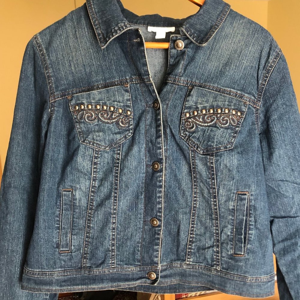 Charter Club Jean Jacket